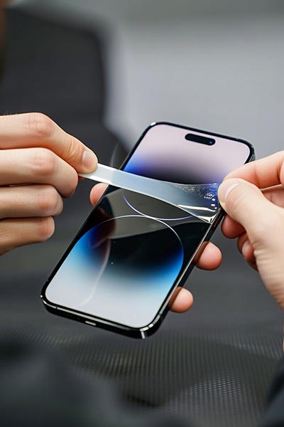 Tοποθέτηση Hydrogel Tοποθέτηση Hydrogel μεμβράνης προστασίας Καλλιθέα