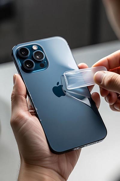 Μεμβράνη Hydrogel Tοποθέτηση Hydrogel μεμβράνης προστασίας Καλλιθέα iphone